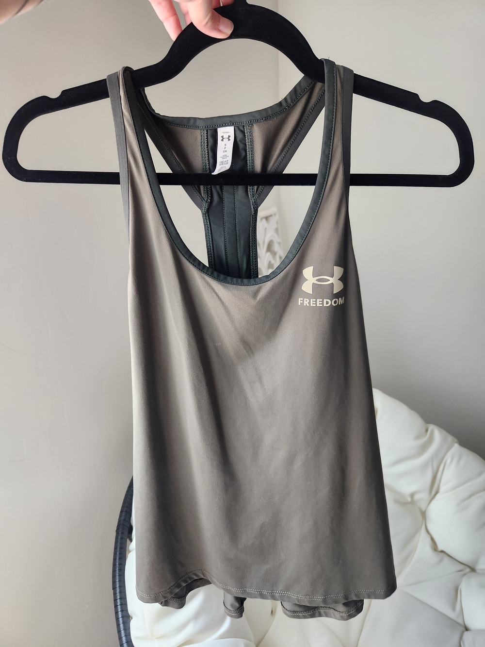 Under Armour Olive Green Racerback Tank Top